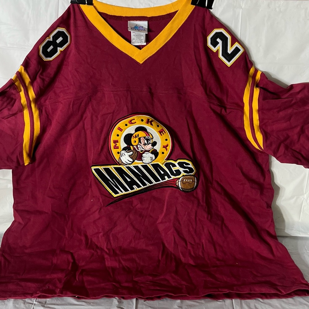 Vintage Disneyland Mickey maniac’s jersey